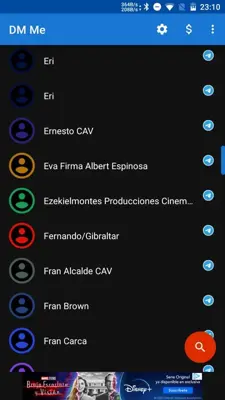 DM Me android App screenshot 2